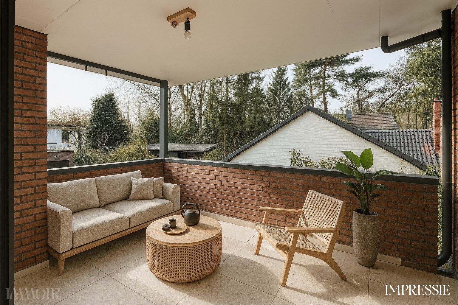 Ruim duplex appartement met terras in Brasschaat. foto 5