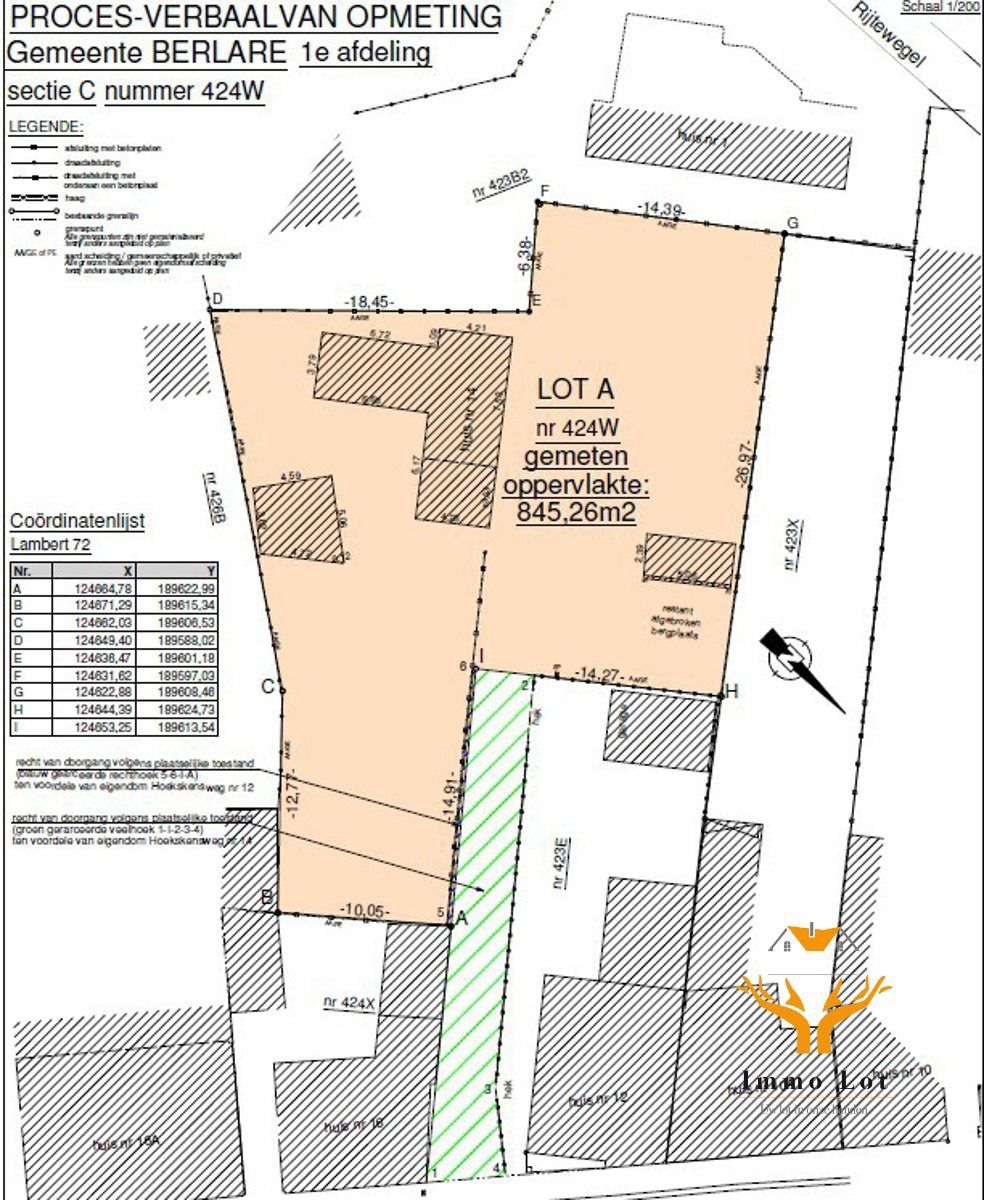 Ruim perceel bouwgrond van 847m² in het hart van Berlare foto 6