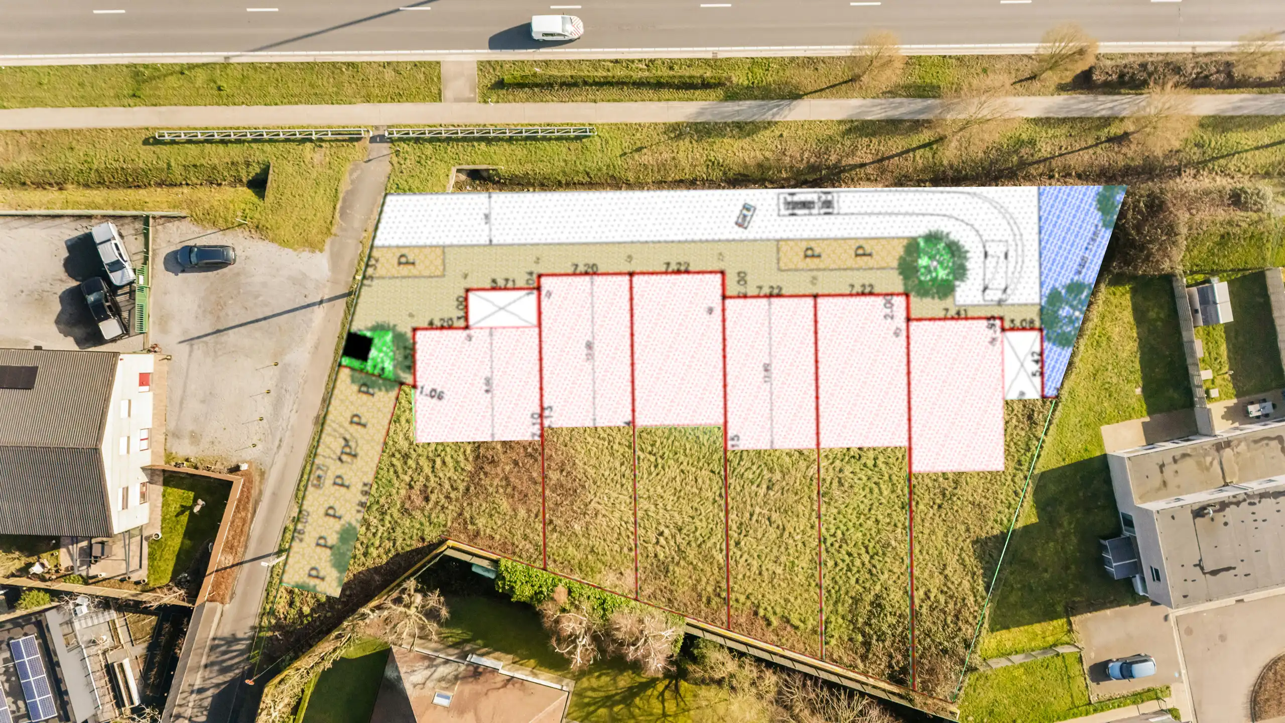 Grond te koop Kleine Waregemsestraat 4 - 8530 Harelbeke