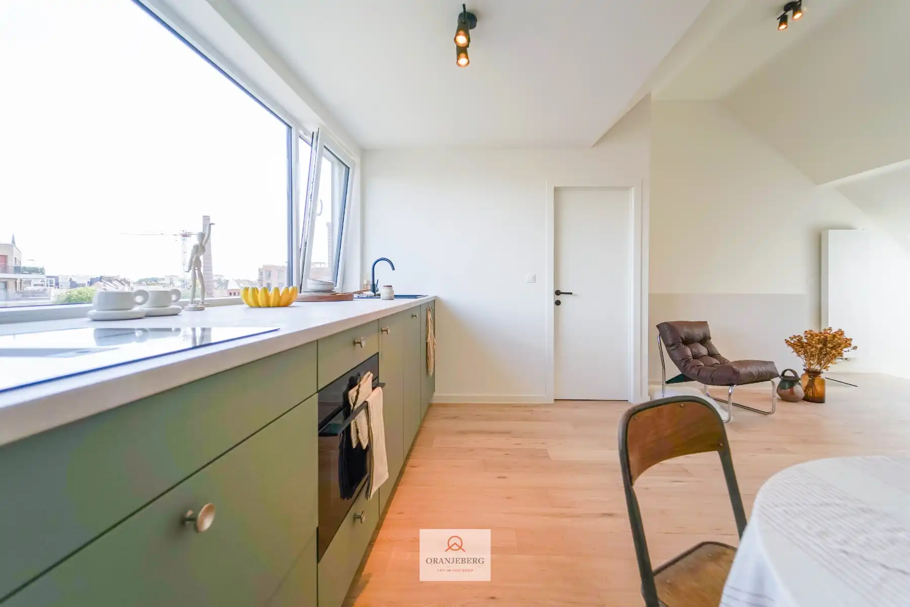 Gerenoveerd penthouse met zonnig terras in Gent foto 3