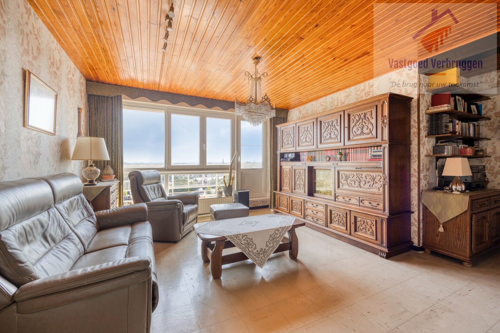 Appartement met panoramisch uitzicht over Aalst foto 3