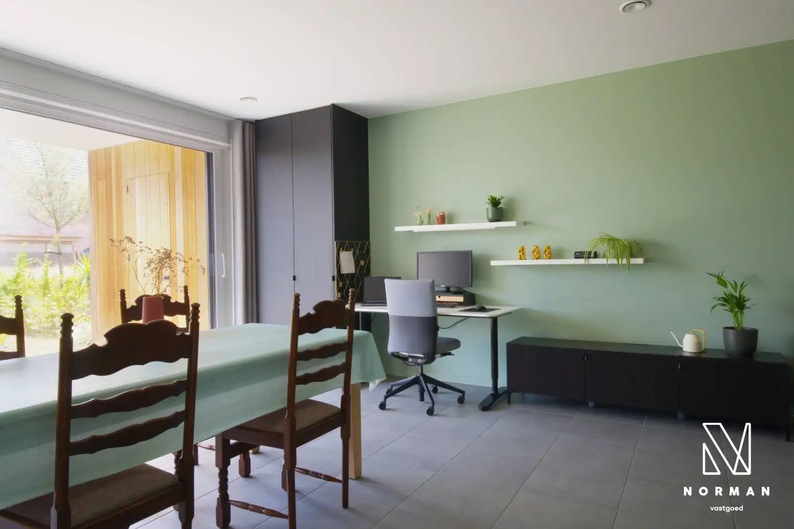 Recent gelijkvloers appartement met 1 slk, tuin en ondergrondse staanplaats te koop in Harelbeke foto 13