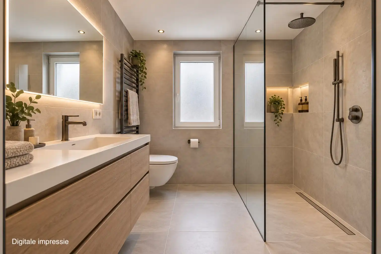 RUIM DUPLEX-APPARTEMENT MET 2 TERRASSEN IN HET CENTRUM VAN LANAKEN !  foto 23