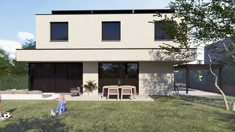 Moderne nieuwbouwwoning 3 slaapkamers, volledige kelder en ruime tuin foto 3