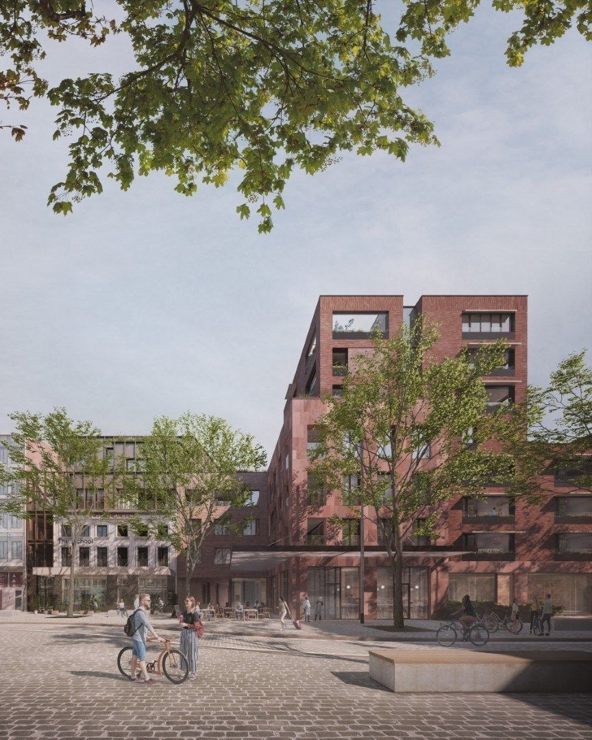 APPARTEMENT met Zuid-Oost terras, 113m², 3 slaapkamers - Res. B'HIVE foto 9