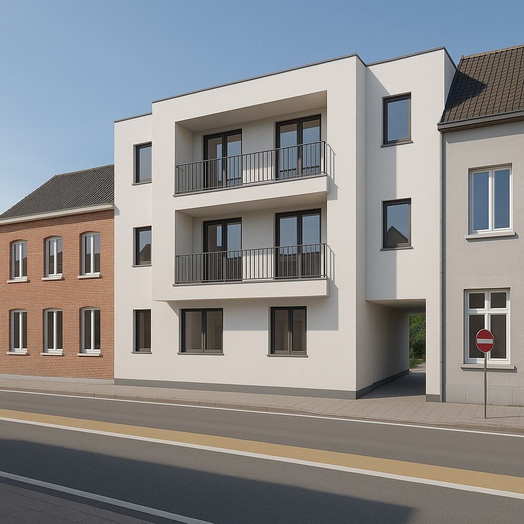 Projectgrond voor appartementen nabij centrum Harelbeke  foto {{pictureIndex}}