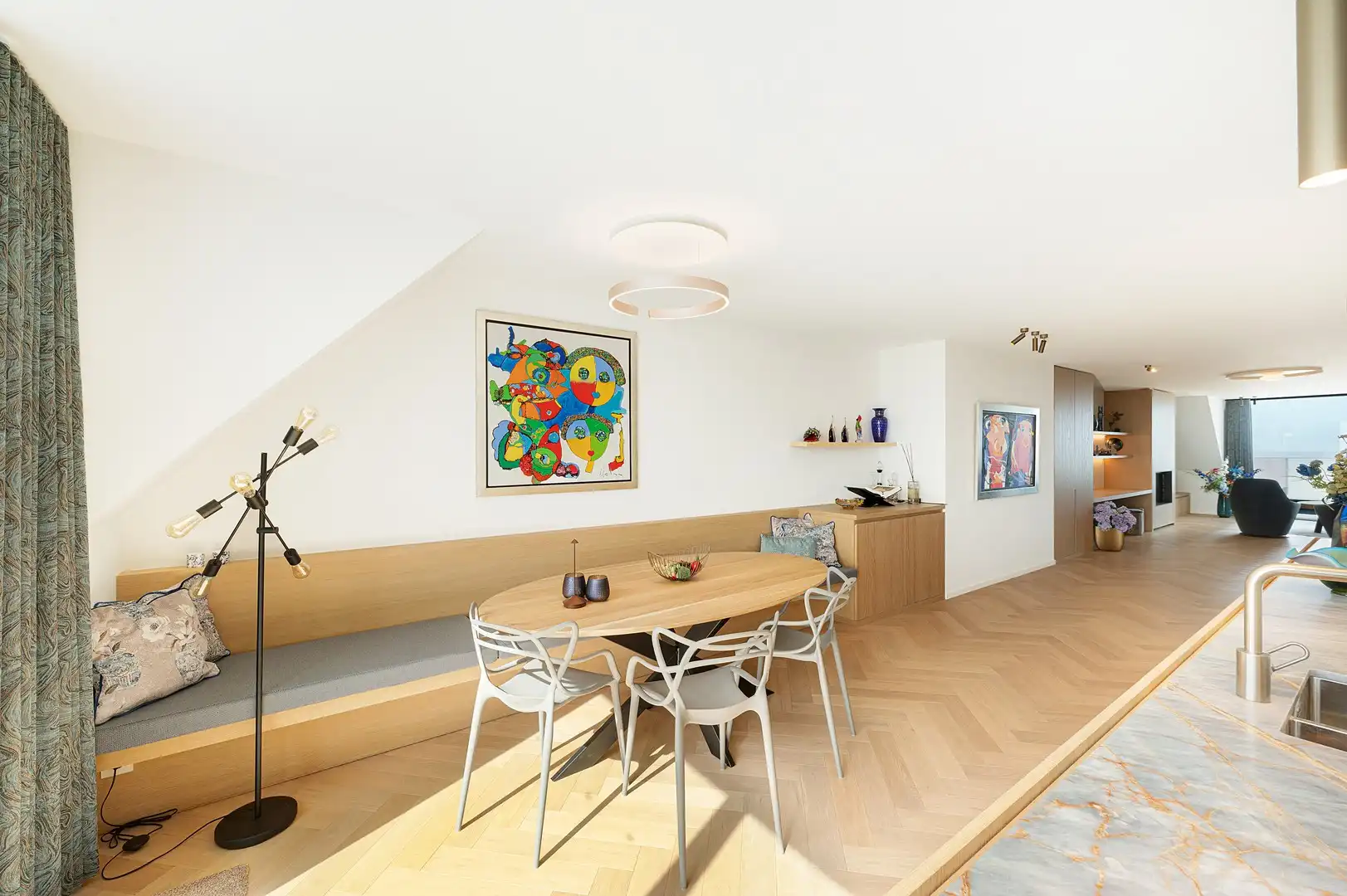 Exclusief en luxueus duplexappartement met panoramisch zicht. foto 16