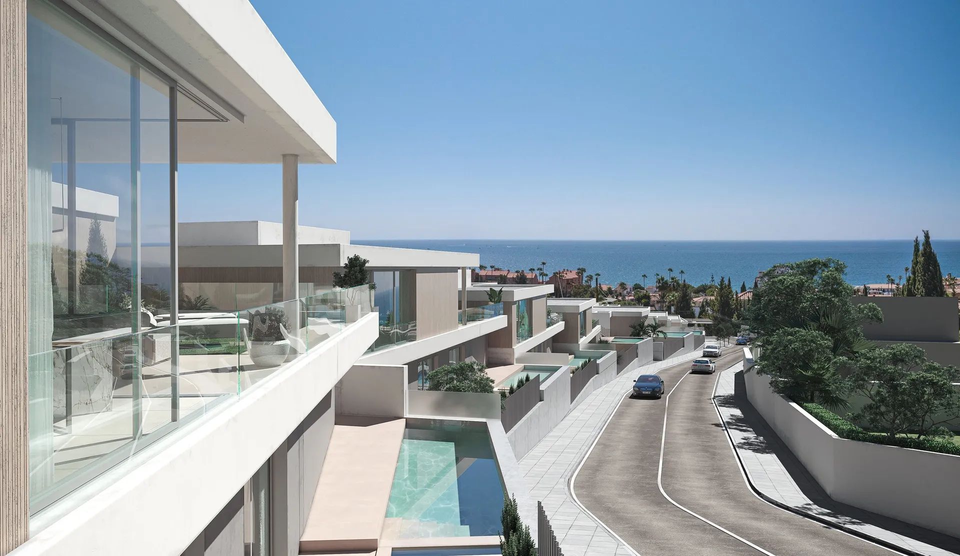 Unieke luxe villa's aan de Costa del Sol: luxe, privacy en panoramisch zicht nabij het strand foto 3