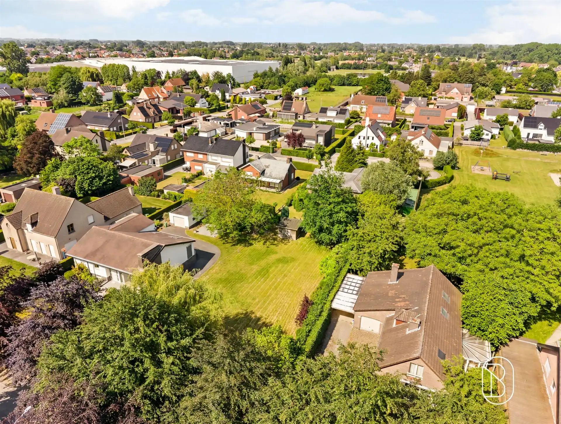 Bouwgrond van 900m² gelegen in het gegeerde de Piste in Zulte foto 4
