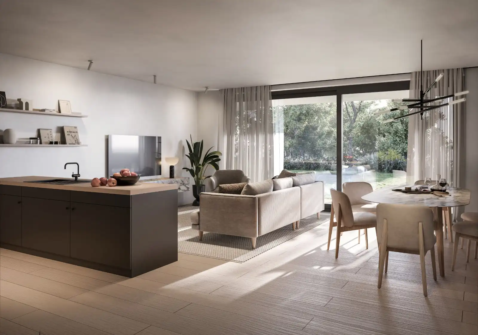 Residentiële villa-appartementen in centrum Waregem foto 2