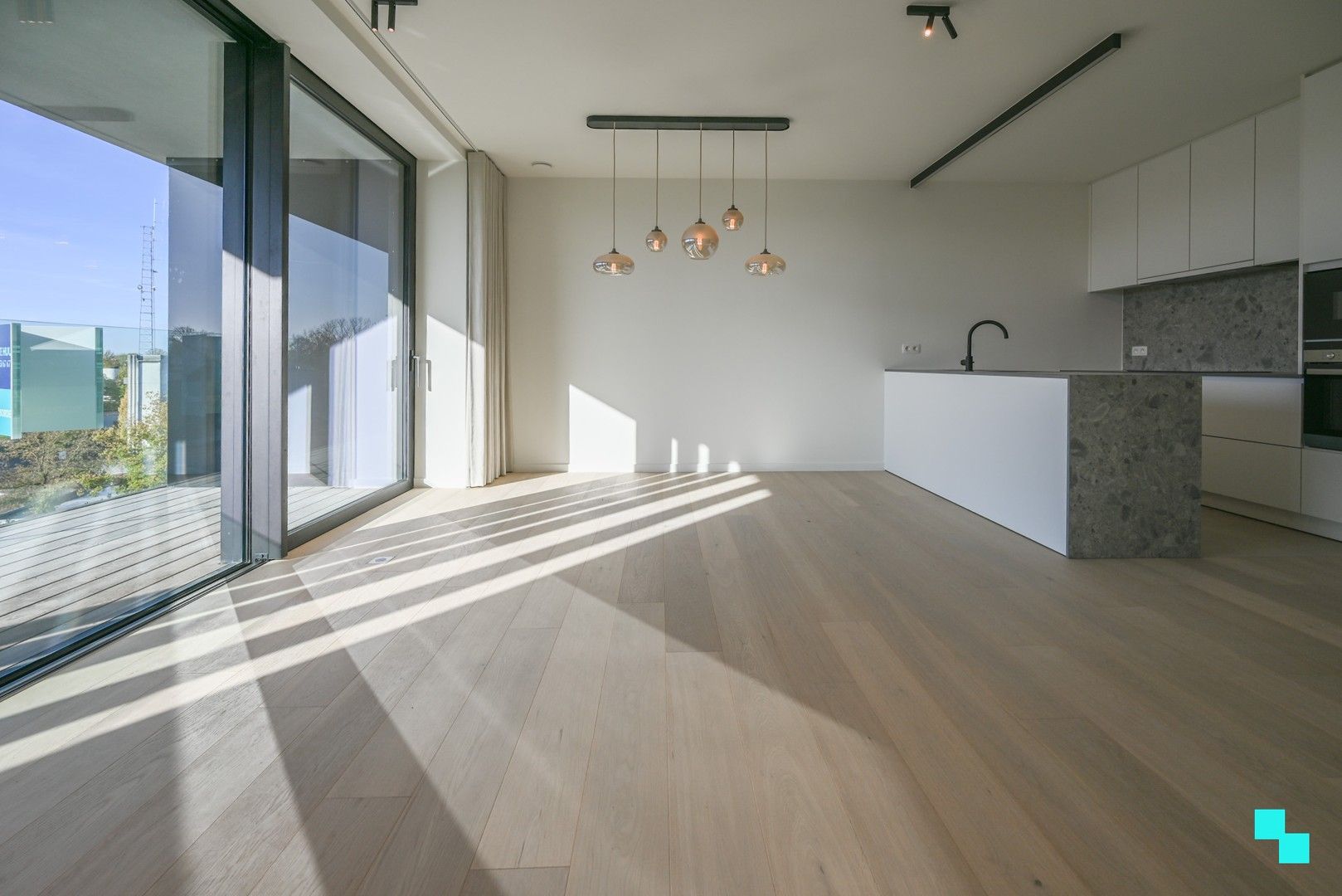 Hoogwaardig afgewerkt tweeslaapkamerappartement aan Kasteel Blauwhuis foto 2