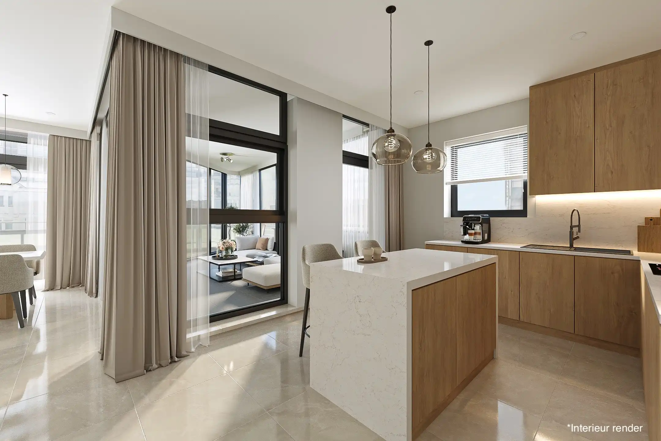 Dakappartement 123 m² met groot terras op toplocatie in Genk foto 11