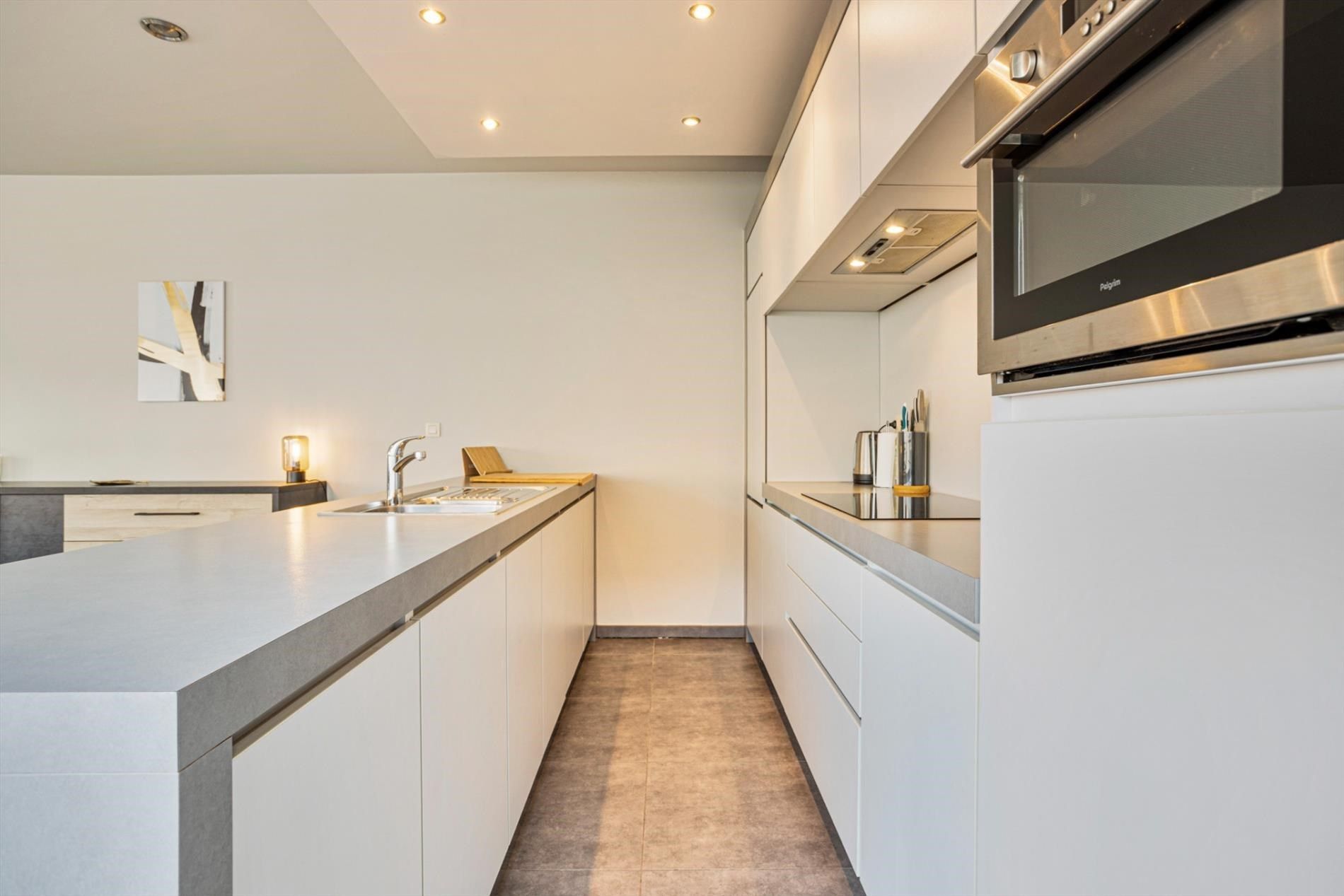 Duplexappartement met 2 slaapkamers in centrum Lennik foto 7