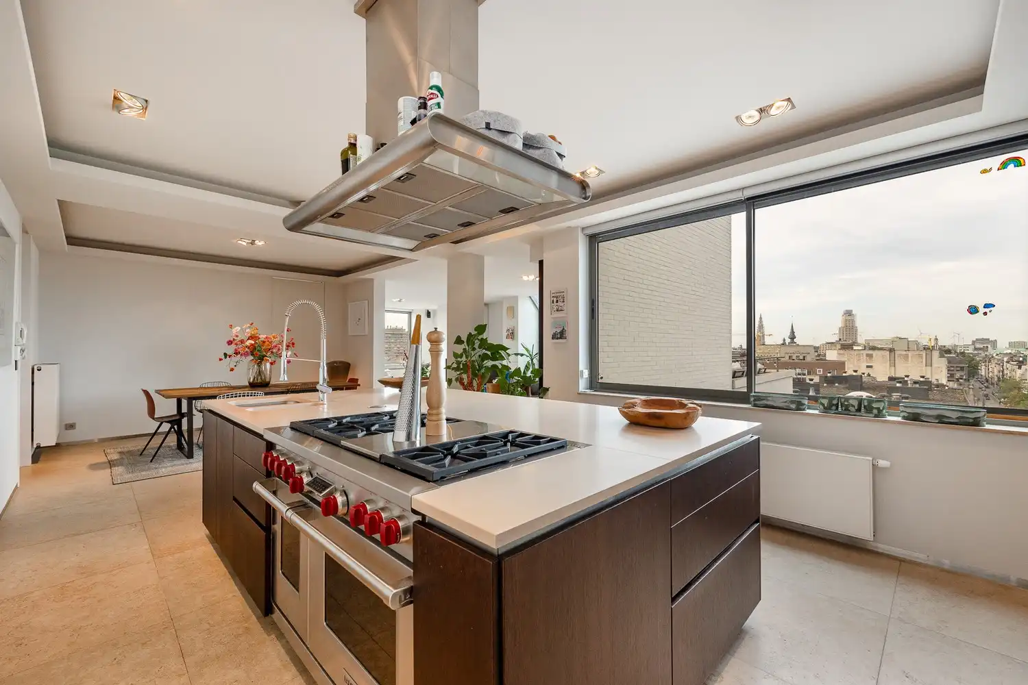 Fantastische energiezuinige penthouse (EPC B!) aan de Nationale Bank met 2 slaapkamers en 2 badkamers, zalig terras 20m², ruime kelder en 2 optionele garages foto 16