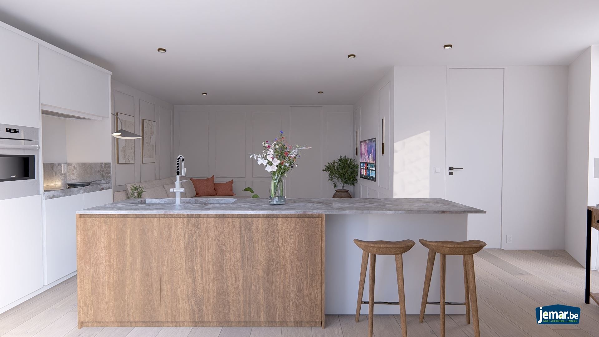 Gelijkvloers appartement.6% BTW mogelijk!!! foto 10