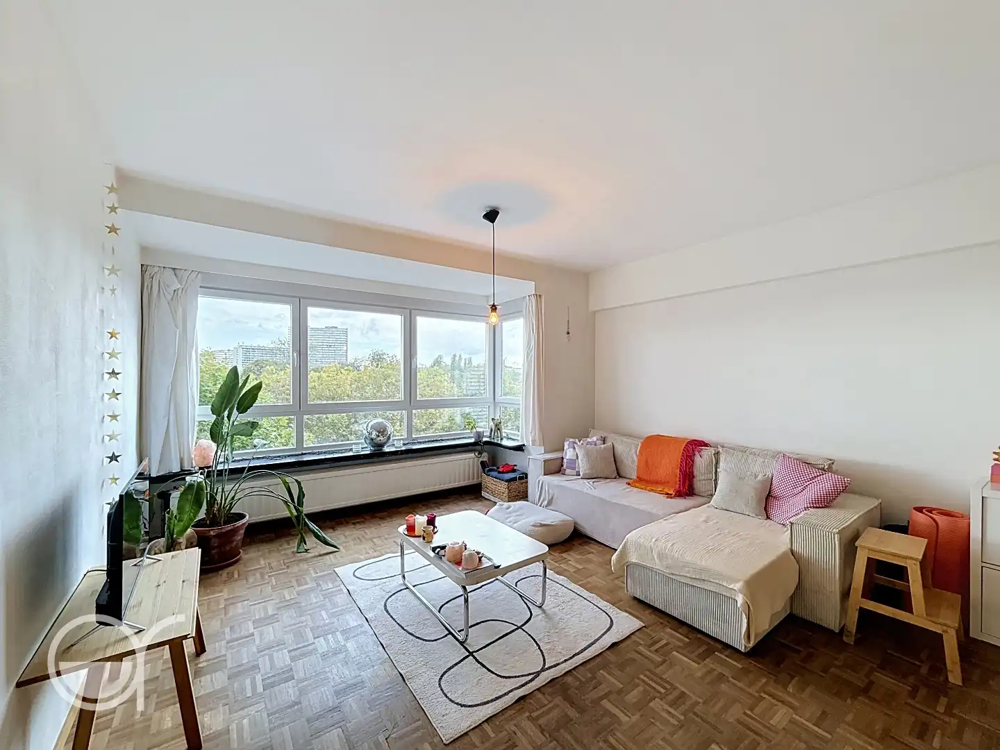 2-slaapkamerappartement met terras, zicht op Coupure foto 3