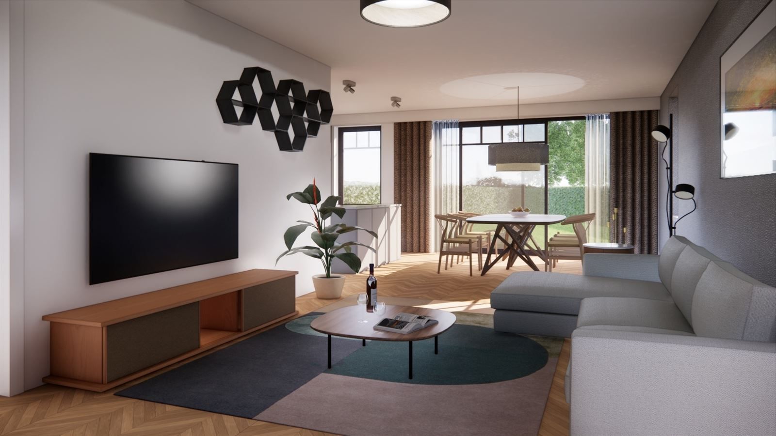 Rustig gelegen nieuwbouw met 3 slaapkamers.  foto 6