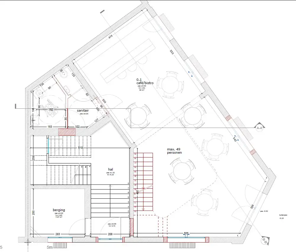 Exclusief Handelsgelijkvloers met Mezzanine – Hoekligging Montignystraat / Amerikalei foto 3