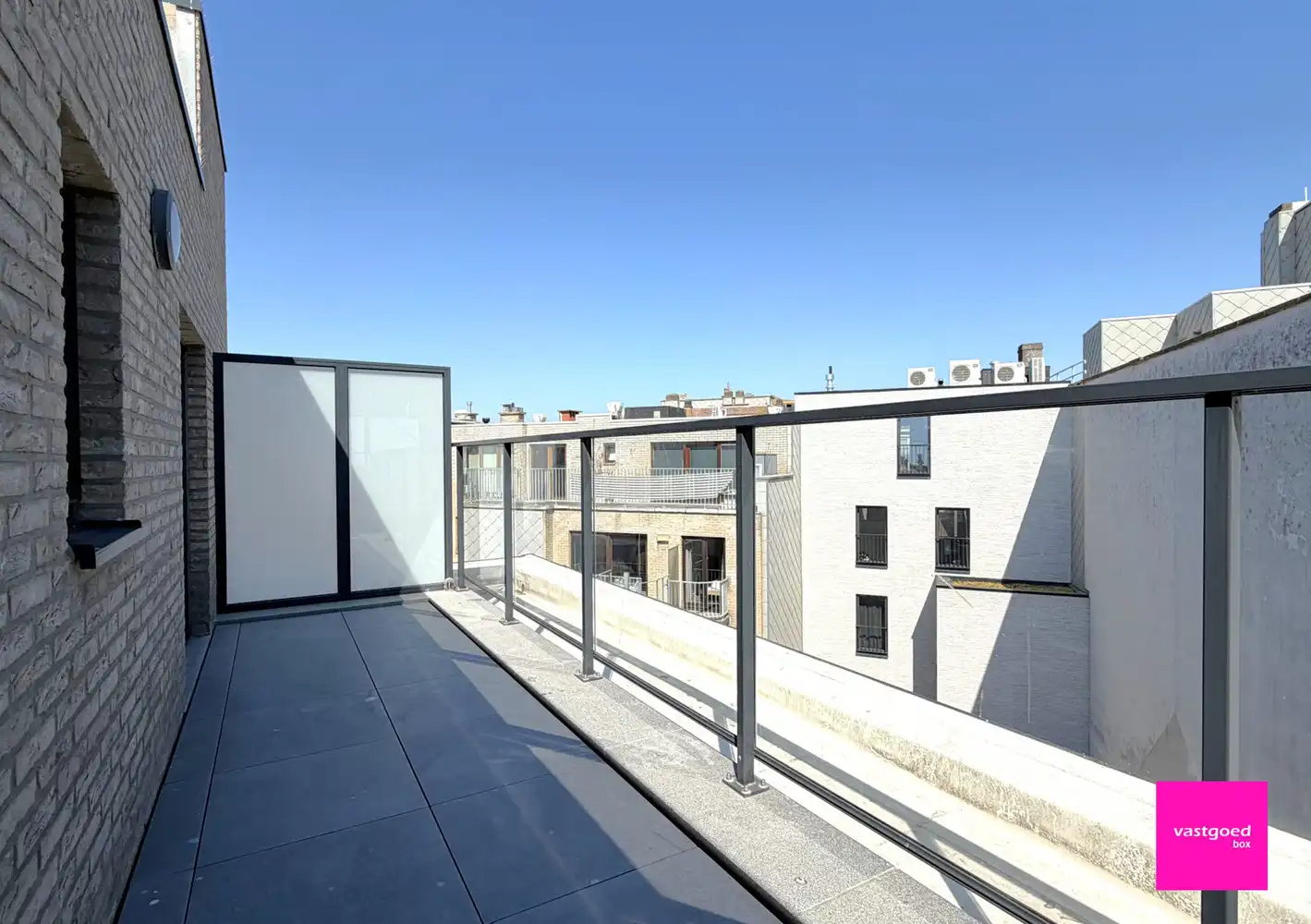 Unieke penthouse studio met 2 grote terrassen, centrum Oostende foto 21