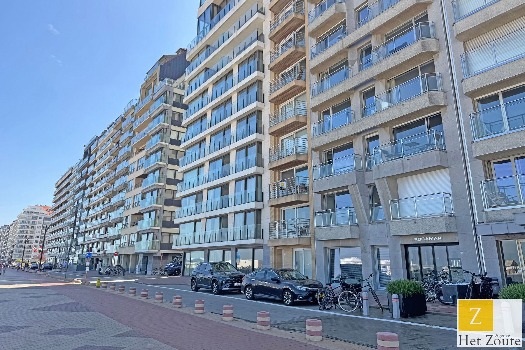 Appartement met frontaal zeezicht te Duinbergen foto 14