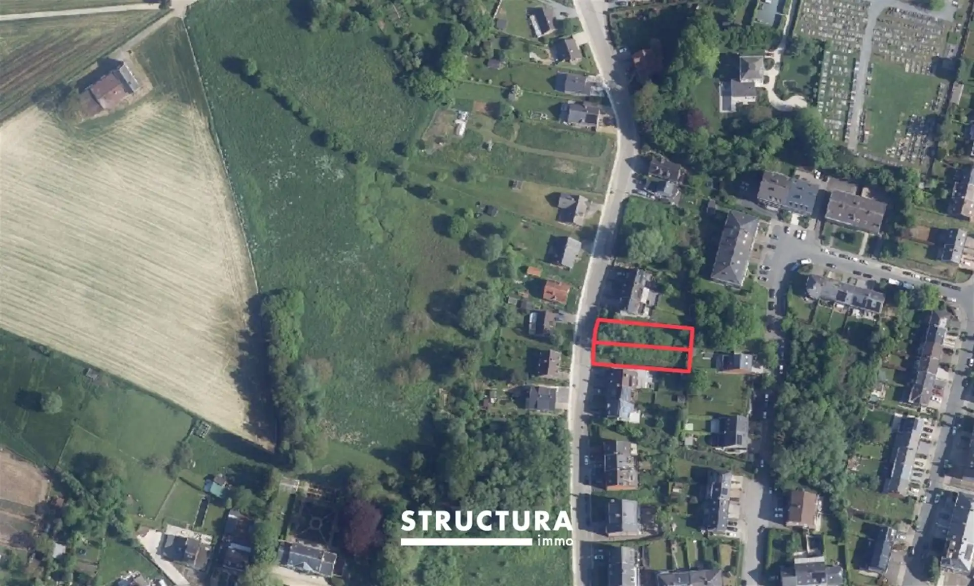 Bouwgrond te koop in Zellik - ideale ligging voor halfopen bebouwing  foto 3