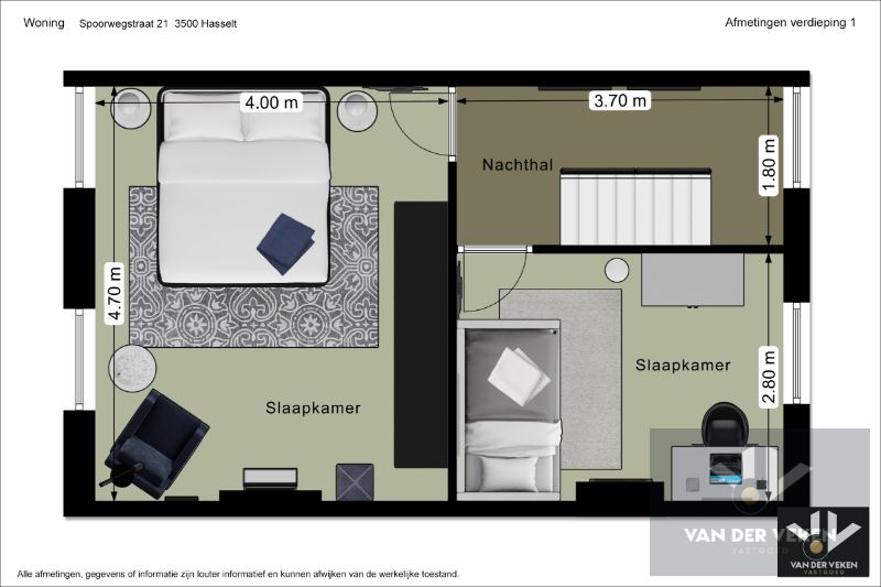 Verzorgde rijwoning met stadstuin aan Hasseltse stadsrand foto 14