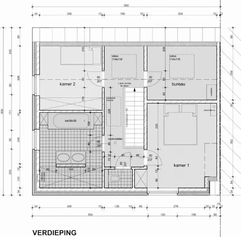 Nieuw te bouwen halfopen woning te Eernegem. foto 4