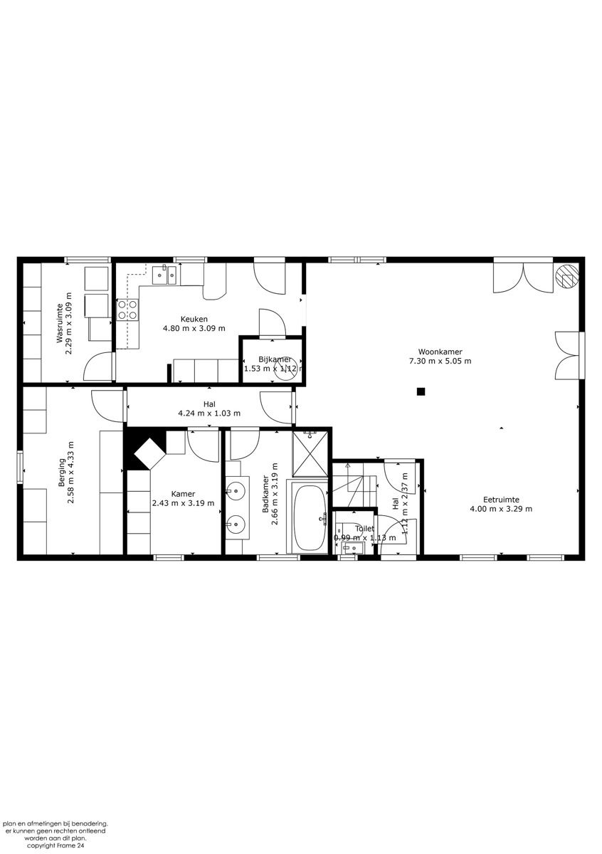 OB op 604 m2 grond, 4 slpks, tuin, carport, gerenoveerd foto 30