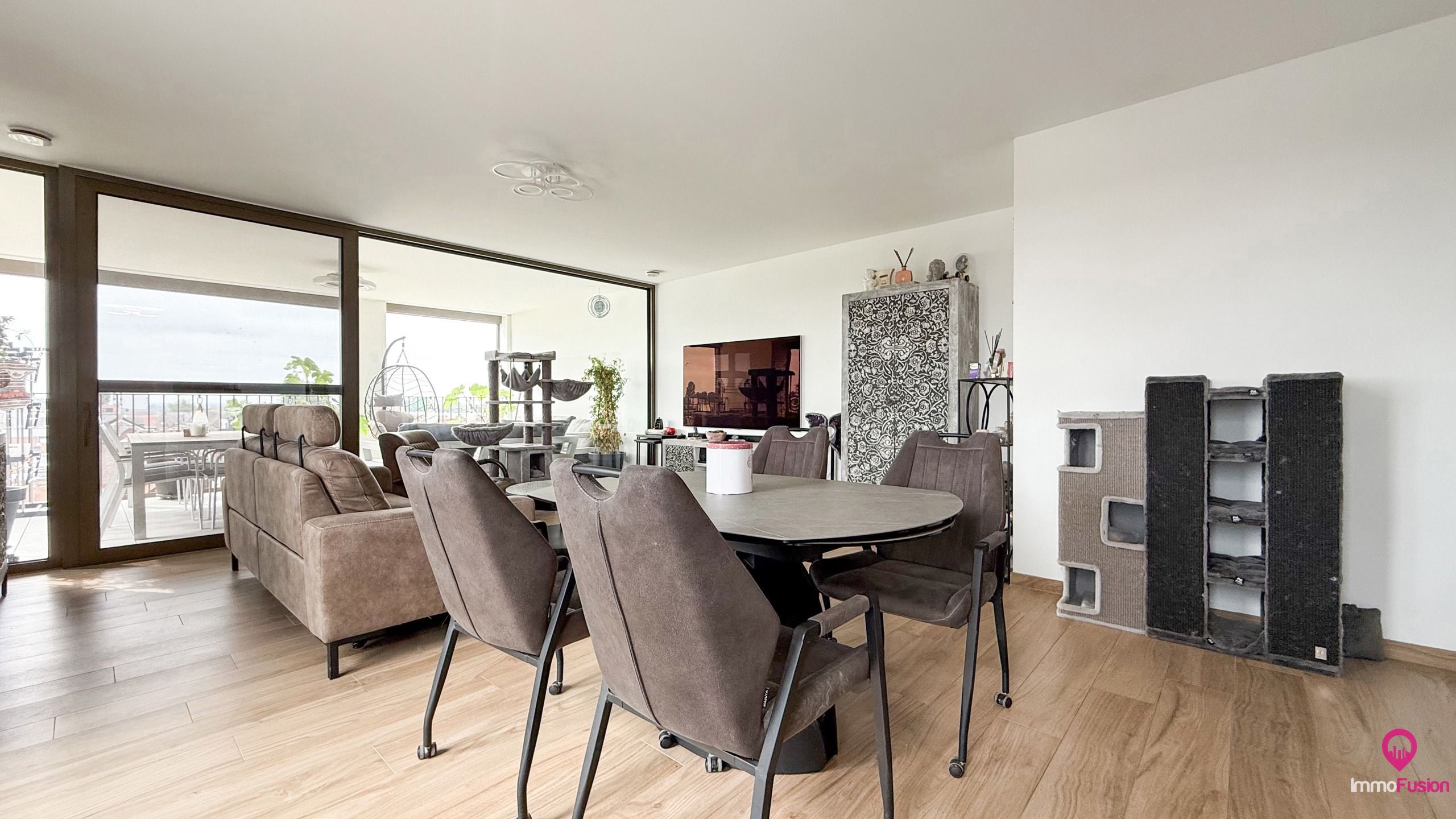 Luxueus nieuw appartement van 107m² met panoramisch terras!  foto 9