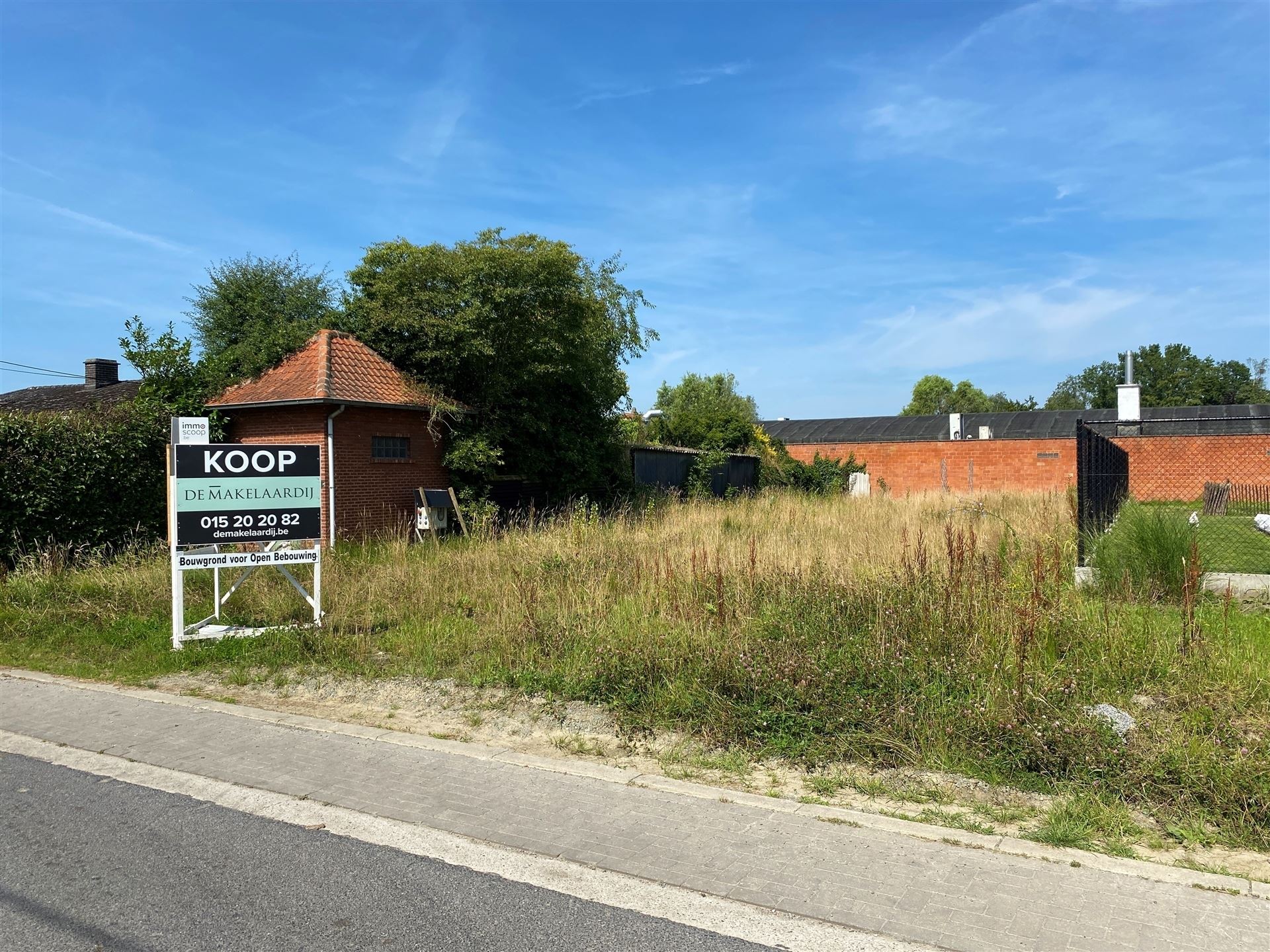 Bouwgrond met vergund plan voor Open Bebouwing foto 3