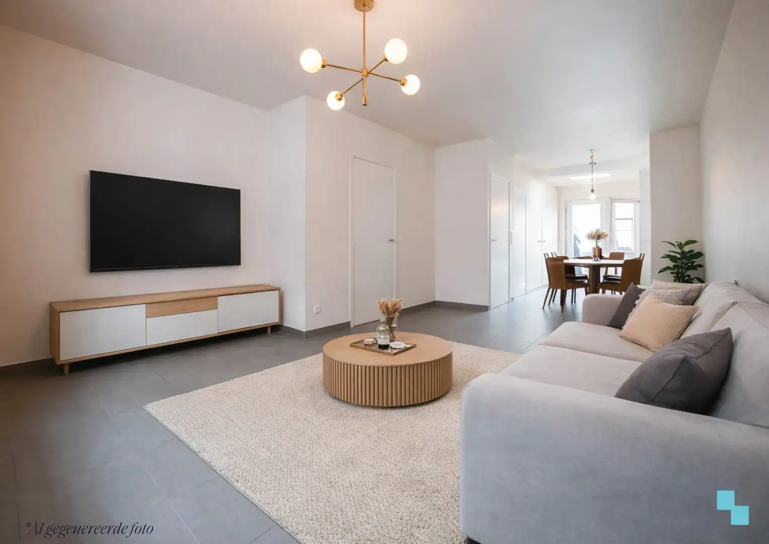 Instapklare woning met twee slaapkamers nabij centrum Izegem foto 6