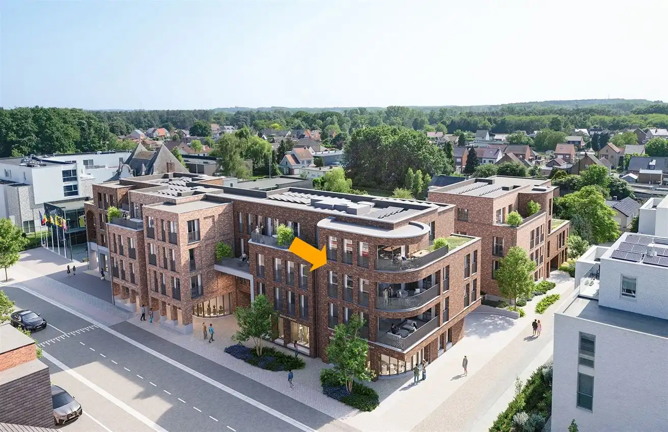 Gezinsappartement met 4slk in dorpscentrum foto {{pictureIndex}}