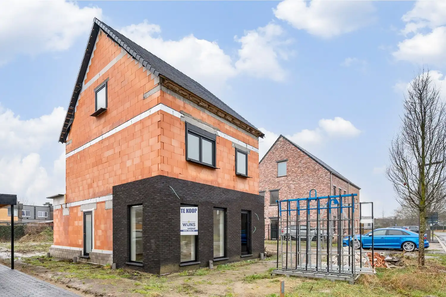 Nieuwbouw in doodlopende straat foto 2