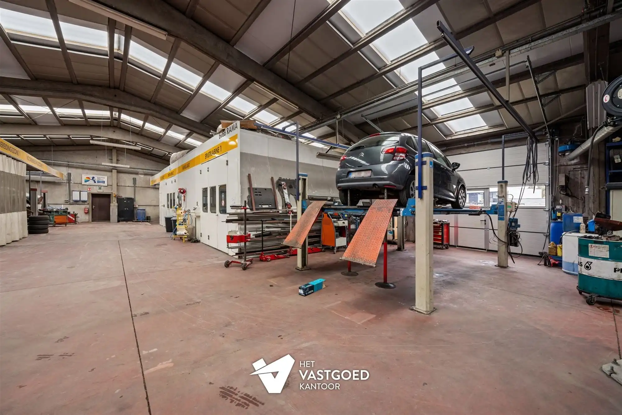 OVER TE NEMEN GARAGE (800M²) EN TANKSTATION GELEGEN OP EEN PERCEEL VAN 2727M² TE HAM foto 26