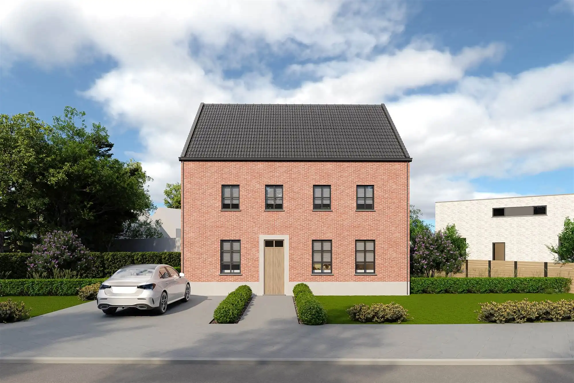 RUIME NIEUWBOUWWONING OP RUSTIGE LIGGING! foto {{pictureIndex}}