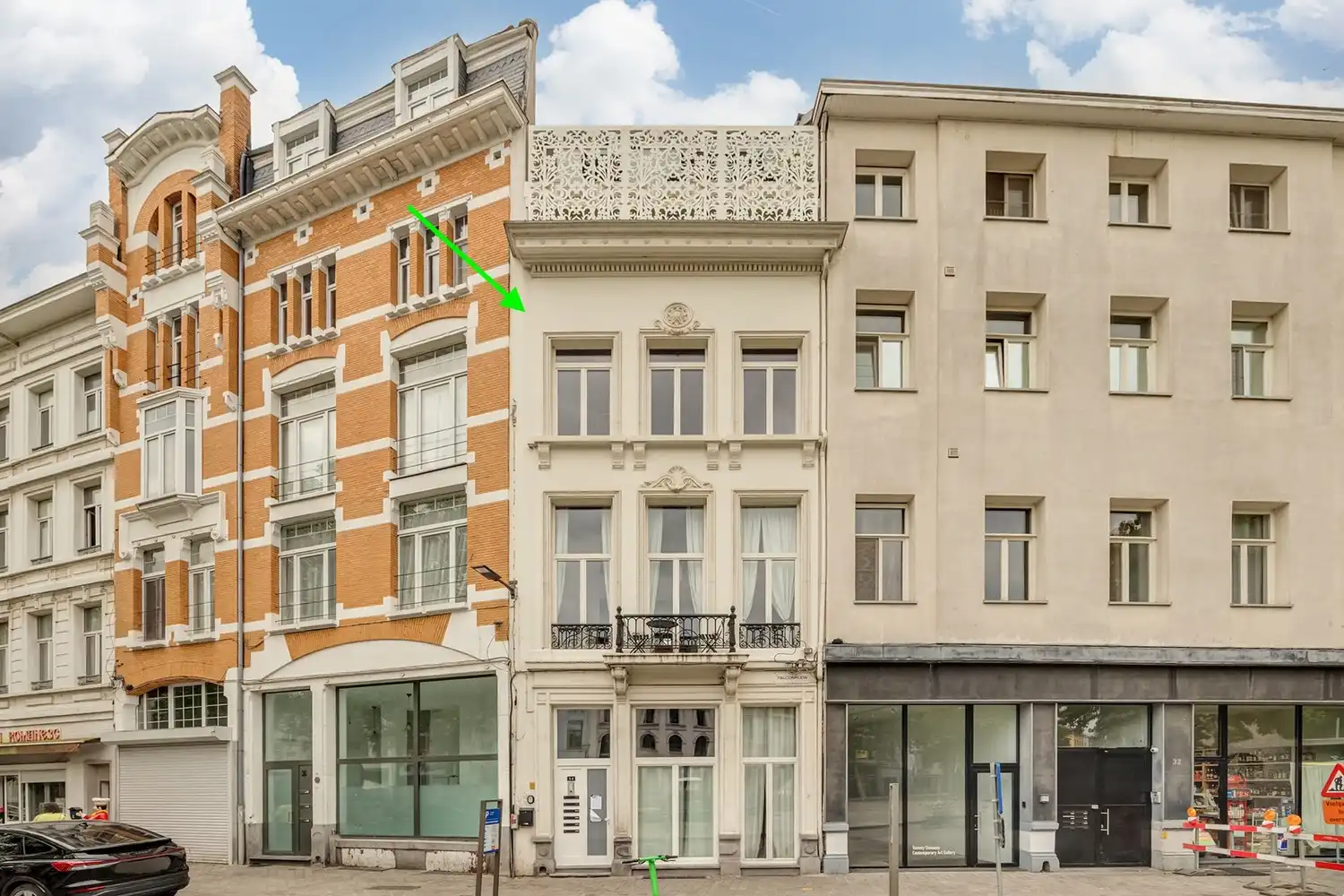 Instapklaar 1-slaapkamer appartement tussen Eilandje en centrum mét terras foto 2