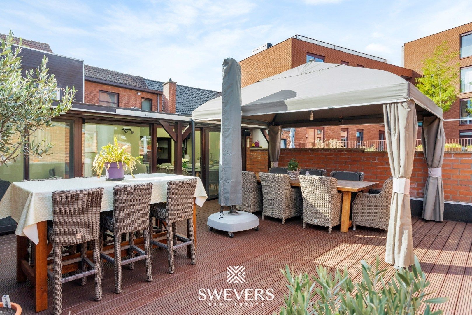 Ruim duplexappartement met grote veranda, riant terras, tuin en garage in hartje Lummen foto 19