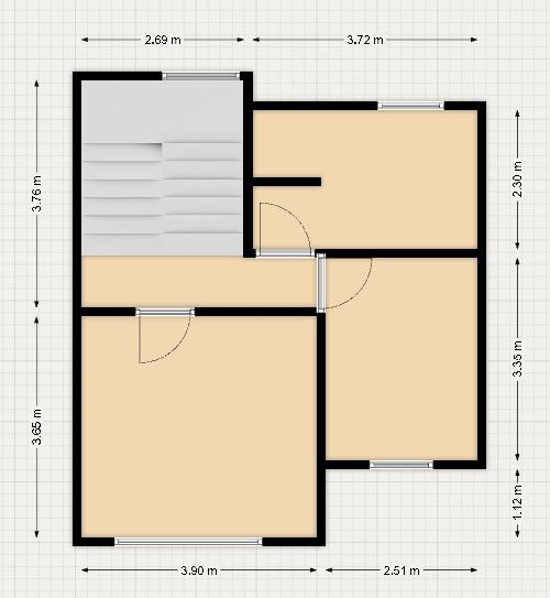 Roeselare-stadskern. Verder te renoveren RUIME WONING met 3 slaapkamers en diepe tuin. foto 5