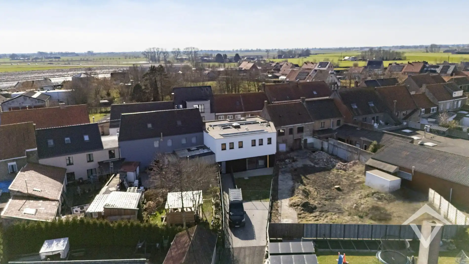 Gelijkvloers appartement met garage te Leke foto 19