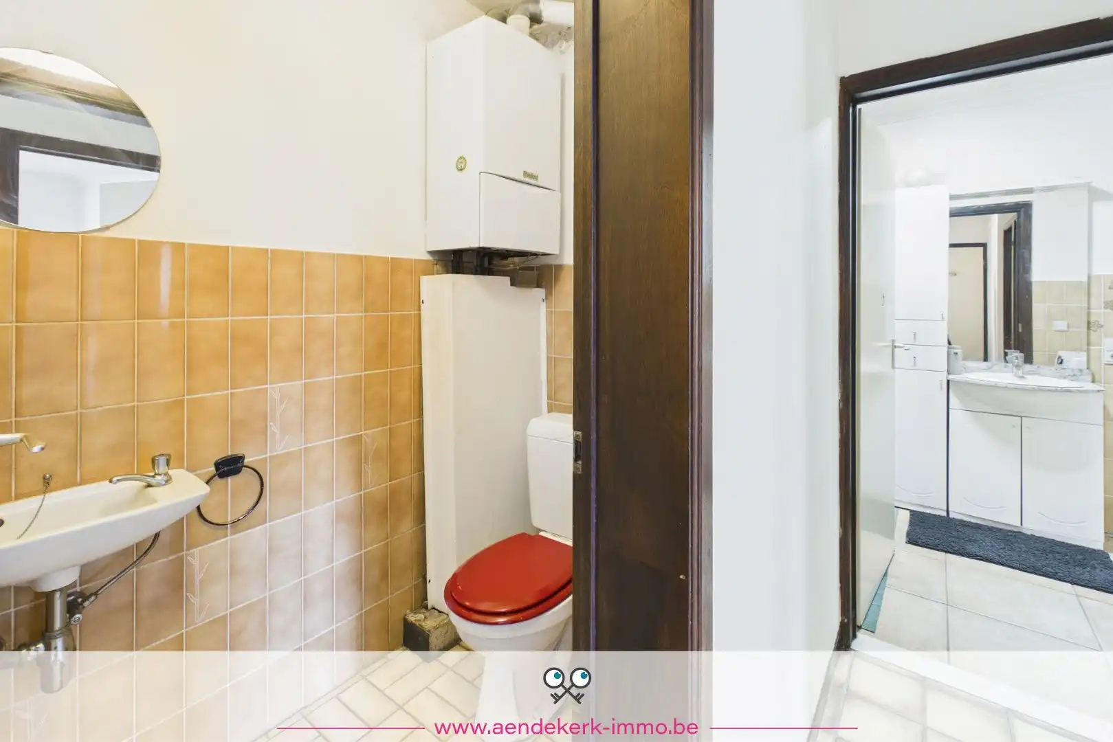 Ruim gelijkvloers appartement met 3 slaapkamers, garage en kelderberging foto 17