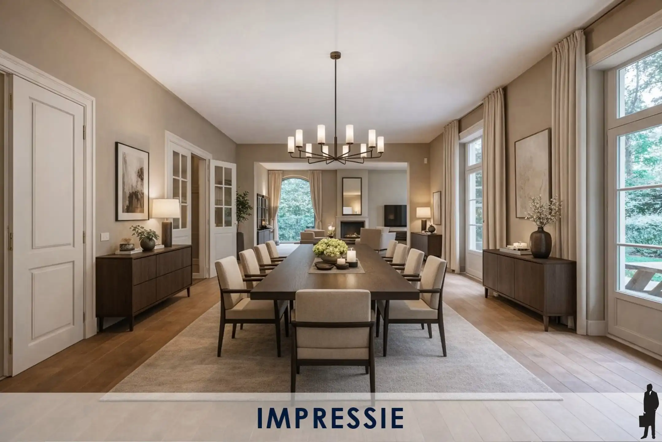 Ruime "manoir villa" gelegen in het gegeerde Hertebos te 's Gravenwezel. foto 14