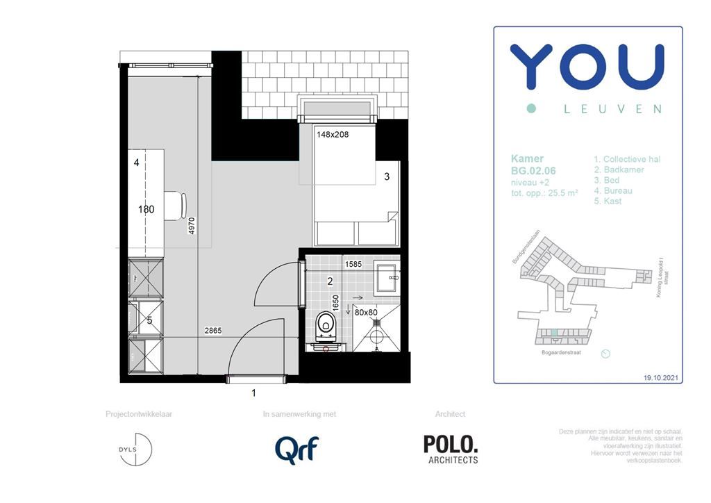 Studentenkamer foto {{pictureIndex}}