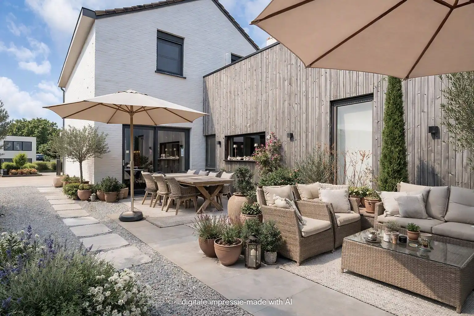 Instapklare en gerenoveerde woning met 3 slpkrs te As foto 22