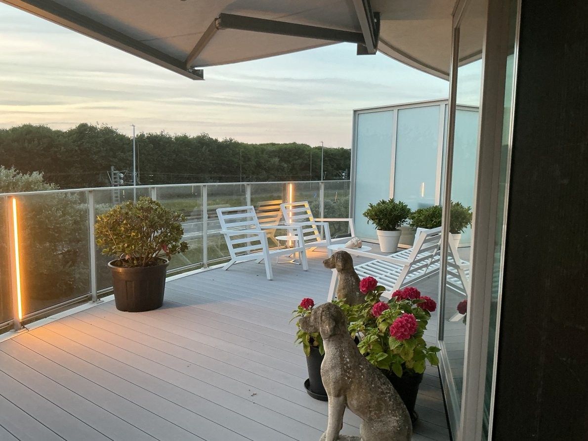 Penthouse met royaal terras en uniek zicht op de duinen foto 37