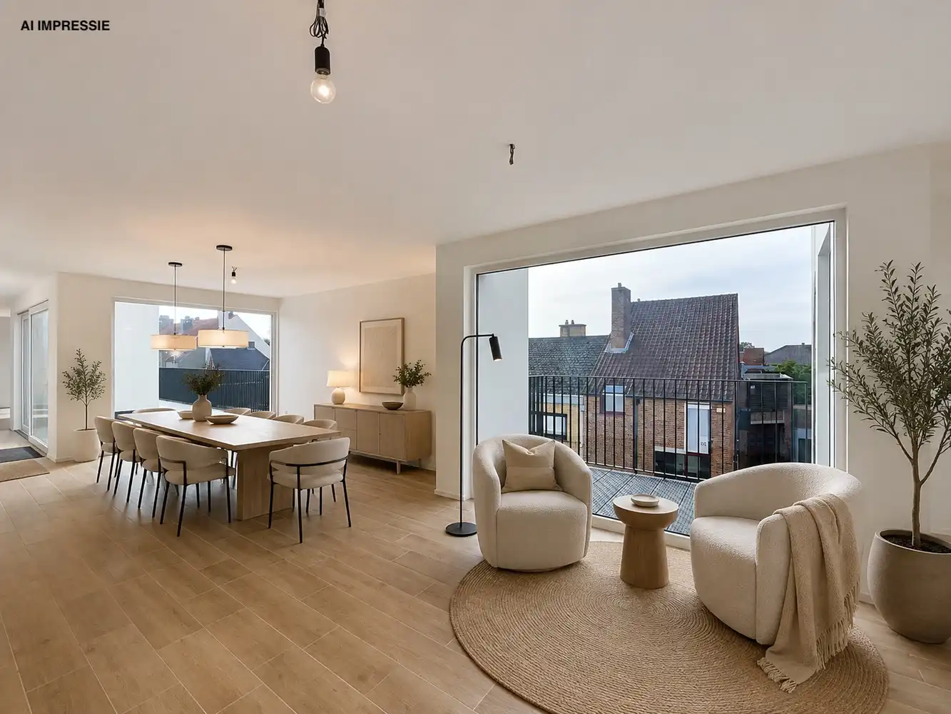 Ruim en lichtrijk penthouse met drie slaapkamers en royaal terras in het hart van Bocholt! foto 2