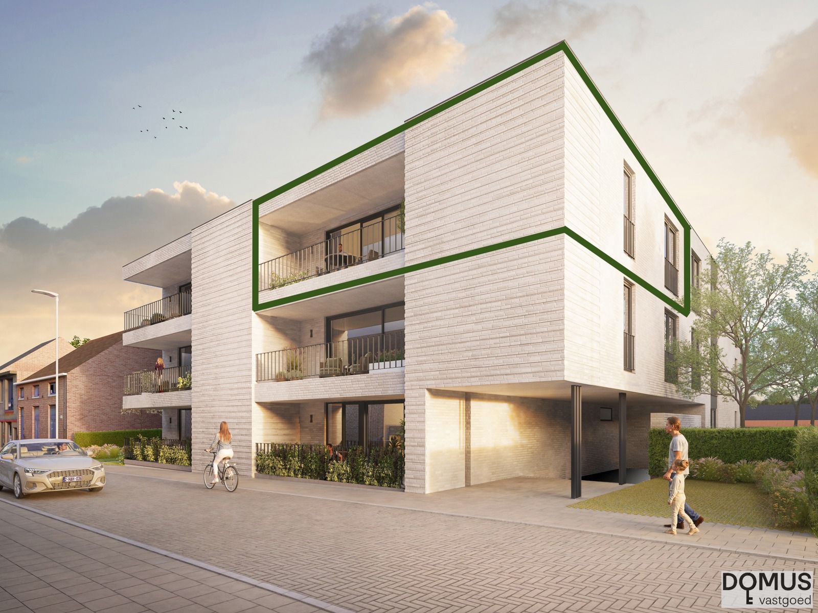 Riva - app. 0204 op tweede verdieping met terras foto {{pictureIndex}}