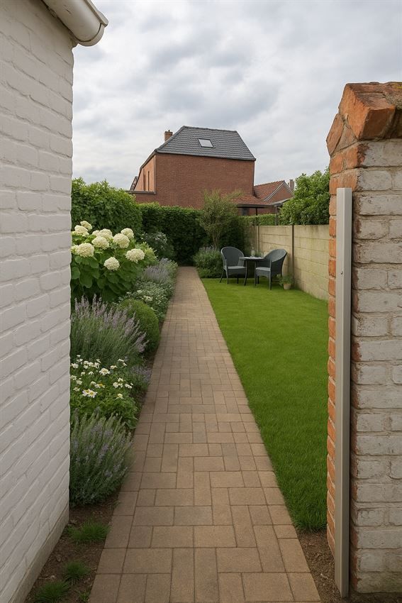 historische gevel, zuidtuin, op pleintje, label D  foto 2