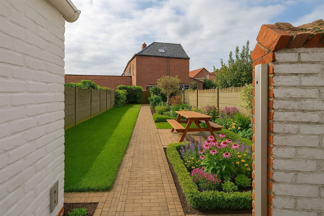 Charmante stadswoning in Aarschot met zuidgerichte tuin, EPC D, conforme elektriciteit en uitbreidingsmogelijkheden. Nabij centrum en station foto 2