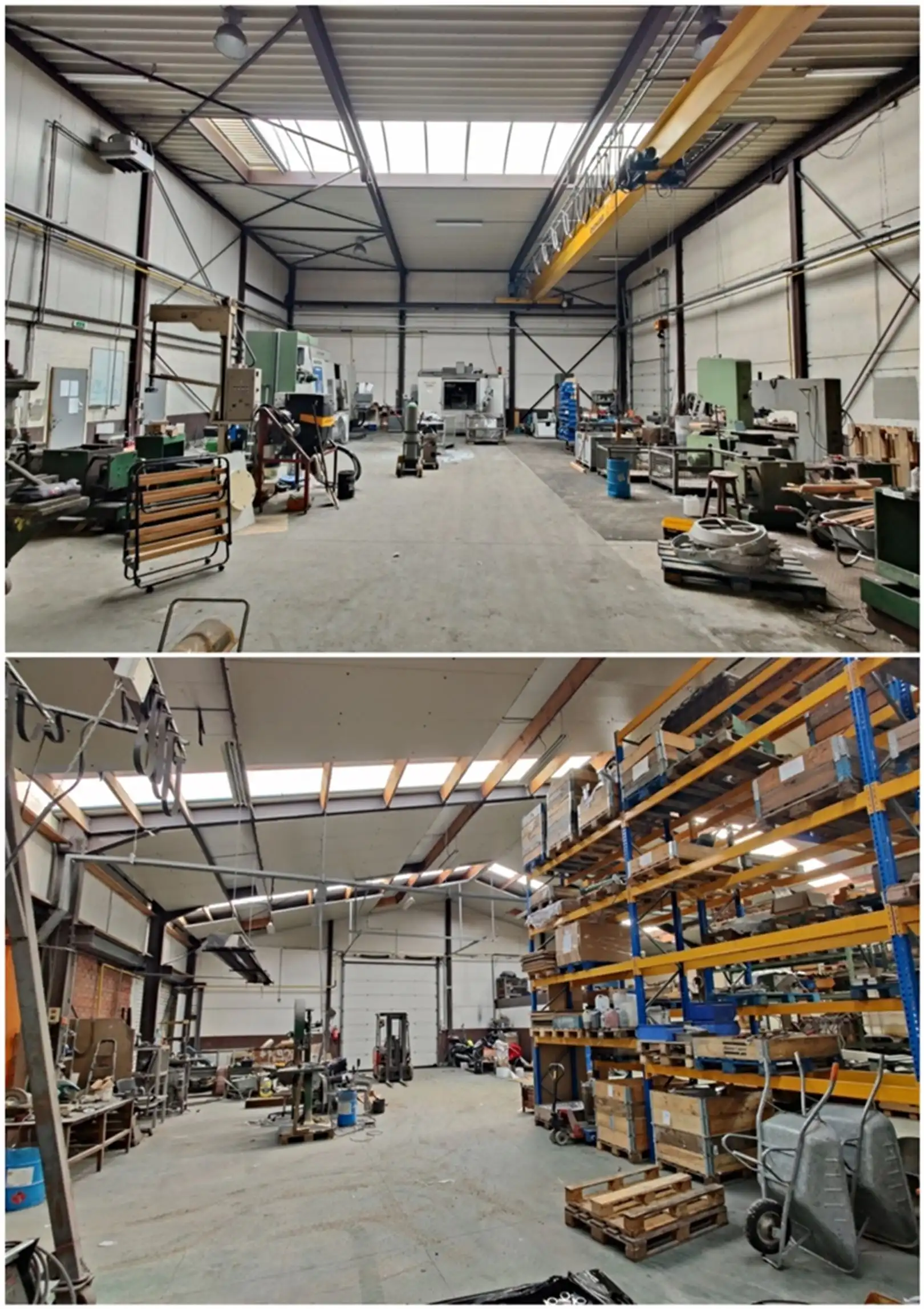 Magazijn met rolbrog en inpandig kantoor foto 7