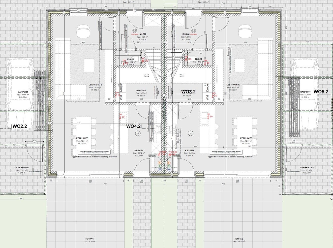 8 moderne nieuwbouwwoningen op percelen van 3 are foto 11